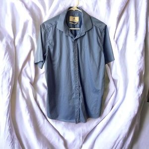 Men's Father Sons short sleeve button up